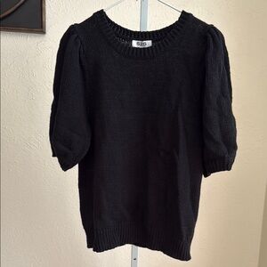 NWT 525 America chunky knit puff sleeve sweater top